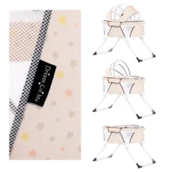 Dream On Me Karley Plus Portable Bassinet With Removable Canopy And Folding Legs -Baby Products GUEST 76201074 c5e0 423e 8e36 41827d91aadd