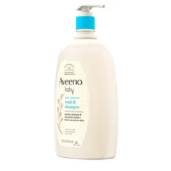 Aveeno Baby Gentle Wash & Shampoo With Natural Oat Extract For Sensitive Hair & Skin - Lightly Scented - 33 Fl Oz 9 Aveeno Baby Gentle Wash & Shampoo With Natural Oat Extract For Sensitive Hair & Skin - Lightly Scented - 33 Fl Oz -Baby Products GUEST 7874f436 283c 43ee 823e 512e96b9e7c5