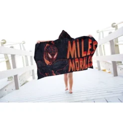 Spider-Man: Miles Morales Hooded Towel -Baby Products GUEST 79c5ae2e fb21 43fa 8c20 c3a86f145f75