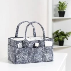 Sammy & Lou Printed Felt Storage Caddy - Floral -Baby Products GUEST 7a4c01cb 3589 48b7 9021 30910dbde6a2