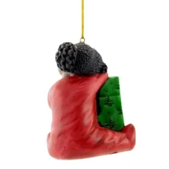 Holiday Ornament First Christmas Girl - One Ornament 3.0 Inches - Package Sleeping - 19172 - Polyresin - Green