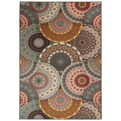 Bohemian Medallion Non-Slip Washable Indoor/ Outdoor Area Rug By Blue Nile Mills 9 Bohemian Medallion Non-Slip Washable Indoor/ Outdoor Area Rug By Blue Nile Mills -Baby Products GUEST 8452d70f 78fd 402e 9646 56676232e917