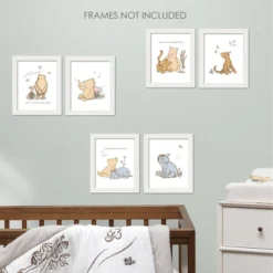 Lambs & Ivy Disney Baby Classic Pooh Unframed Nursery/Child Wall Art 6 Lambs & Ivy Disney Baby Classic Pooh Unframed Nursery/Child Wall Art -Baby Products GUEST 868bf4b3 ed68 4783 9639 7bec953d9ad7