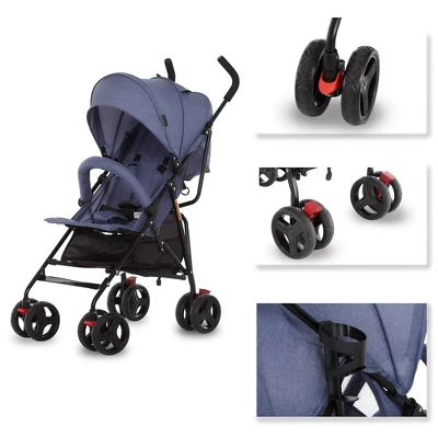 Dream On Me Vista Moonwalk Stroller Lightweight Infant Stroller 14 Dream On Me Vista Moonwalk Stroller Lightweight Infant Stroller - Image 14