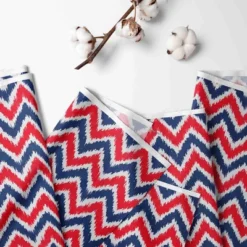 Bacati - Mix N Match Blue/Red 4 Pc Cotton Toddler Bedding Set -Baby Products GUEST 8889939c 86c1 4386 a73d 9baa80a4f661