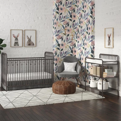 Little Seeds Monarch Hill Ivy Metal Baby Crib 2 Little Seeds Monarch Hill Ivy Metal Baby Crib - Image 2