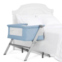 Dream On Me Skylar Bassinet And Bedside Sleeper - Blue -Baby Products GUEST 8b271494 8204 4bc5 bbe6 a74326e74d3b