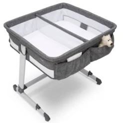 Delta Children Simmons Kids' By The Bed City Sleeper Bassinet For Twins - Gray 7 Delta Children Simmons Kids' By The Bed City Sleeper Bassinet For Twins - Gray -Baby Products GUEST 8d4def72 2dc4 4d36 ac62 3454ecd0216b