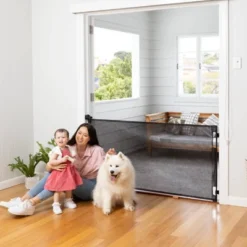 Perma Child Safety Outdoor Retractable Baby Gate 33" Tall, Extends To 71" Wide, Black 9 Perma Child Safety Outdoor Retractable Baby Gate 33" Tall, Extends To 71" Wide, Black -Baby Products GUEST 8d86fdef 7849 4a71 9271 84ad28e67d7e