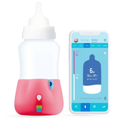 BlueSmart Mia2 Intelligent Baby Feeding Monitor - Pink 1 BlueSmart Mia2 Intelligent Baby Feeding Monitor - Pink