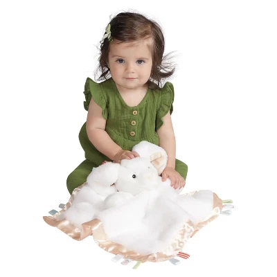 Manhattan Toy Fairytale Snuggle Bunny Blankie Ultra-soft Soothing Baby Lovey, 19" X 19" 5 Manhattan Toy Fairytale Snuggle Bunny Blankie Ultra-soft Soothing Baby Lovey, 19" X 19" - Image 5