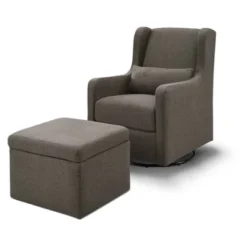Carter's By DaVinci Adrian Swivel Glider With Storage Ottoman -Baby Products GUEST 917aefd1 6274 4222 b4d5 8151bf057487