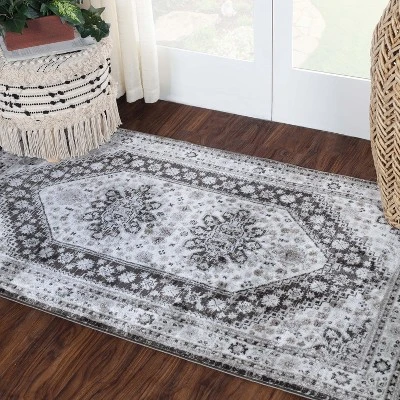 Contemporary Abstract Washable Indoor Area Rug By Blue Nile Mills 5 Contemporary Abstract Washable Indoor Area Rug By Blue Nile Mills - Image 5