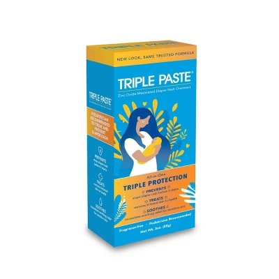 Triple Paste Diaper Rash Ointment - 3oz 2 Triple Paste Diaper Rash Ointment - 3oz - Image 2