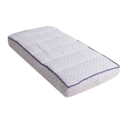 Bacati - Petals Quilted Muslin Changing Pad Cover Lilac -Baby Products GUEST 974137eb d473 4980 bd4b 3a471c73ce63