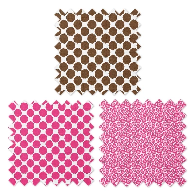 Bacati - Ikat Pink/Chocolate Swaddling Muslin Blankets Set Of 4 4 Bacati - Ikat Pink/Chocolate Swaddling Muslin Blankets Set Of 4 - Image 4