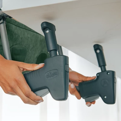 Chicco FastLock Hook-on-Chair Booster Seat - Moss 2 Chicco FastLock Hook-on-Chair Booster Seat - Moss - Image 2