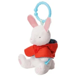 Manhattan Toy Fairytale Rabbit Plush Baby Travel Toy With Chime, Crinkle Ears And Teether Clip-on Attachment -Baby Products GUEST 9d733ffa 64c2 4fa5 b35d afb8ae2c5d99