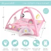 The Peanutshell Rainbow Paradise 7-in-1 Activity Gym & Play Mat For Baby