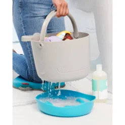 Skip Hop Moby Stowaway Bath Toy Bucket - Gray -Baby Products GUEST 9ec29ed1 b29b 4a7b b6b0 f2c788baadc4