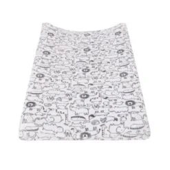 Carter's™ Carter's Safari Animals Super Soft Changing Pad Cover - Black And White