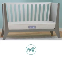 Contours Vibes 2-Stage Soothing Vibrations Crib Mattress And Toddler Mattress - White -Baby Products GUEST a18408a5 63b1 4951 8423 e95ed27a09ea
