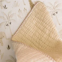 Crane Baby Quilted Baby Reversible Blanket - Kendi Natural -Baby Products GUEST a36607d0 8f0b 41c8 8651 6415ae57d132