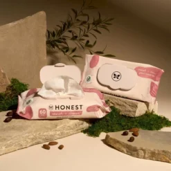 The Honest Company Nourish + Cleanse Plant-Based Baby Wipes - Sweet Almond - 240ct -Baby Products GUEST a521aee7 3228 4954 ae02 847d7d009b85