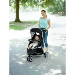Graco FastAction Fold Sport Click Connect Travel System With SnugRide Infant Car Seat - Gotham -Baby Products GUEST a69d58e7 674d 495c a493 fc9ce7afc330