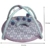 Bacati - Baby Activity Gyms & Playmats (Paisley Isabella, Purple/Lilac/Aqua)