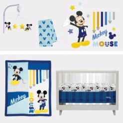 Lambs & Ivy Forever Mickey Mouse Fitted Crib Sheet -Baby Products GUEST aa7fda83 1034 477a ad96 d24b652add1d