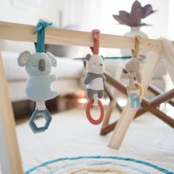 Itzy Ritzy Wooden Ritzy Activity Gym With Playmat And Three Removable Toys -Baby Products GUEST ad92c00b d110 454e 9130 1b9d482458b1