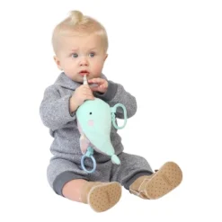Manhattan Toy Under The Sea Narwhal Baby Teether & Travel Pull Toy -Baby Products GUEST b2d74171 545f 4452 aecb ebfb6d37aec0