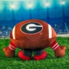 Bleacher Creatures Georgia Bulldogs 8" Kuricha Football Sitting Plush