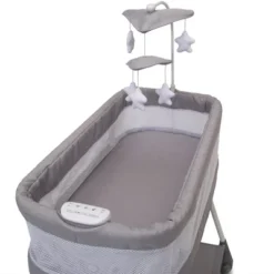 Simmons Kids' Shooting Star Rocking Bassinet With Airflow Mesh - Platinum 10 Simmons Kids' Shooting Star Rocking Bassinet With Airflow Mesh - Platinum -Baby Products GUEST b83c3a53 b649 4c5f 9317 bf74758a427c