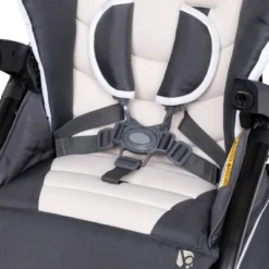 Baby Trend Sit N' Stand 5-in-1 Collapsible Shopper Stroller With Canopy, Visor, Extendable Storage Basket, Phone Tray, And 2 Cup Holders, Magnolia -Baby Products GUEST b89c22b5 9688 4548 b3ca 1e03764f1745