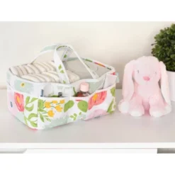 Trend Lab Storage Caddy - Floral -Baby Products GUEST b89ef4aa a954 4a2d 9dea a9f06952a0da