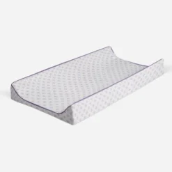 Bacati - Petals Quilted Muslin Changing Pad Cover Lilac -Baby Products GUEST b92b5df5 6941 4501 9c3a b93c3b77b5de