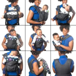 GoGoVie Premium Baby Carrier - Black -Baby Products GUEST ba0f66c9 0978 4562 ae65 8eb39c1f2b49