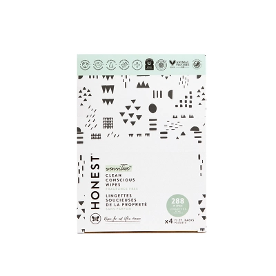 The Honest Company Plant-Based Baby Wipes Made With Over 99% Water - Pattern Play (Select Count) 7 The Honest Company Plant-Based Baby Wipes Made With Over 99% Water - Pattern Play (Select Count) - Image 7