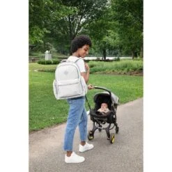 Eddie Bauer Chinook Back Pack Diaper Bag - Gray -Baby Products GUEST bd192388 5a9c 4072 9f4b 059b1ef66c1b