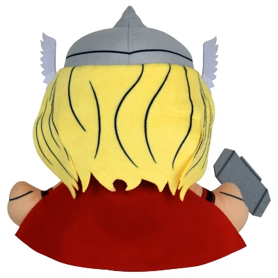 Bleacher Creatures Marvel Thor 8" Kuricha Sitting Plush- Soft Chibi Inspired Toy 2 Bleacher Creatures Marvel Thor 8" Kuricha Sitting Plush- Soft Chibi Inspired Toy - Image 2