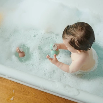 Matchstick Monkey Wobblers - Mint Green & Dusty Pink 5 Matchstick Monkey Wobblers - Mint Green & Dusty Pink - Image 5