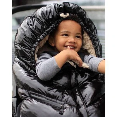 7AM Enfant 212 Evolution Extendable Footmuff Blanket - Black Polar - 6M-4T 5 7AM Enfant 212 Evolution Extendable Footmuff Blanket - Black Polar - 6M-4T - Image 5