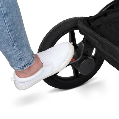 Radio Flyer Momentum Jogging Baby Stroller - Black 7 Radio Flyer Momentum Jogging Baby Stroller - Black - Image 7