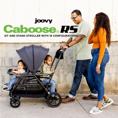 Joovy Caboose RS Premium Sit And Stand Double Stroller 3 Joovy Caboose RS Premium Sit And Stand Double Stroller - Image 3