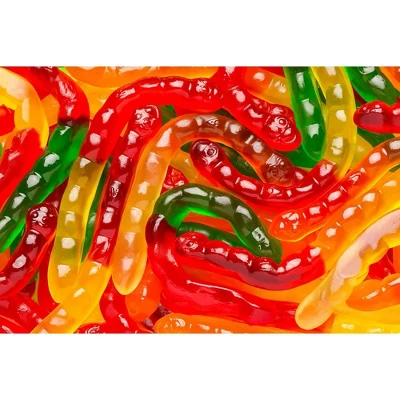 Gummi Worms Assorted - 80oz 1 Gummi Worms Assorted - 80oz