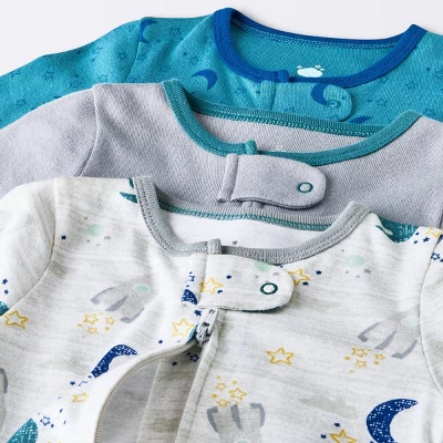 Baby Boys' 16pk Layette Gifting Bundle - Cloud Island™ Blue 3 Baby Boys' 16pk Layette Gifting Bundle - Cloud Island™ Blue - Image 3