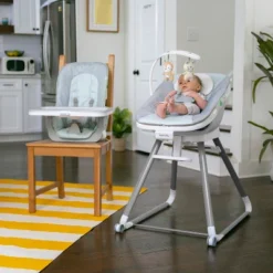 Ingenuity Beanstalk Baby To Big Kid 6-in-1 High Chair - Newborn To 5 Years - Ray -Baby Products GUEST ca34203a 6a12 4e8d 90f3 b788704fd923