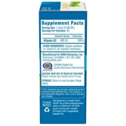 Mommy’s Bliss Mommy's Bliss Baby Organic Vitamin D Drops - 0.11oz (100 Servings) -Baby Products GUEST cc3b781b f312 400a 9560 061d630de857